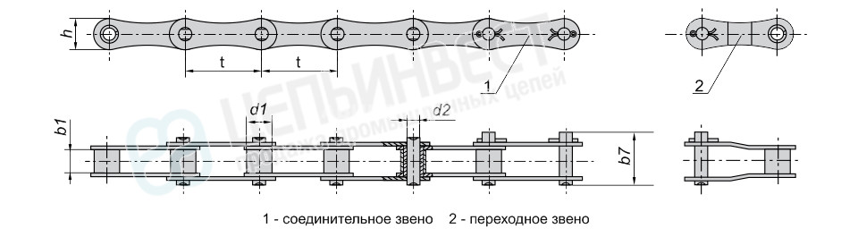 Цепь ПРД-38-5600