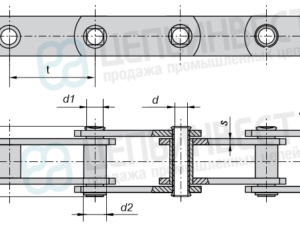 Цепь МС112-1-100-3